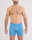 SAXX Boxershorts Droptemp Cooling Cotton Boxer Brief Fly hellblau Herren - 1 Stück
